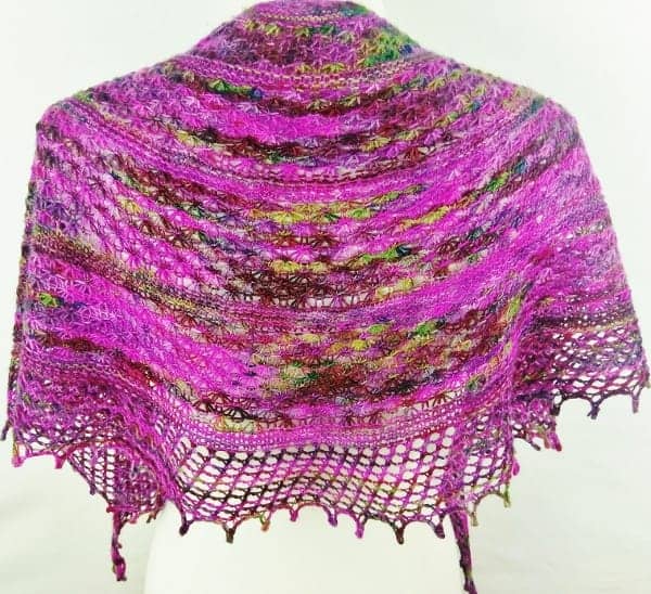 New shawl pattern Singular Sensation - Indie Untangled