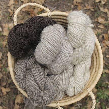 Navajo Churro Wool Roving, Homegrown Natural Colors 4 oz. – Dyers Wool