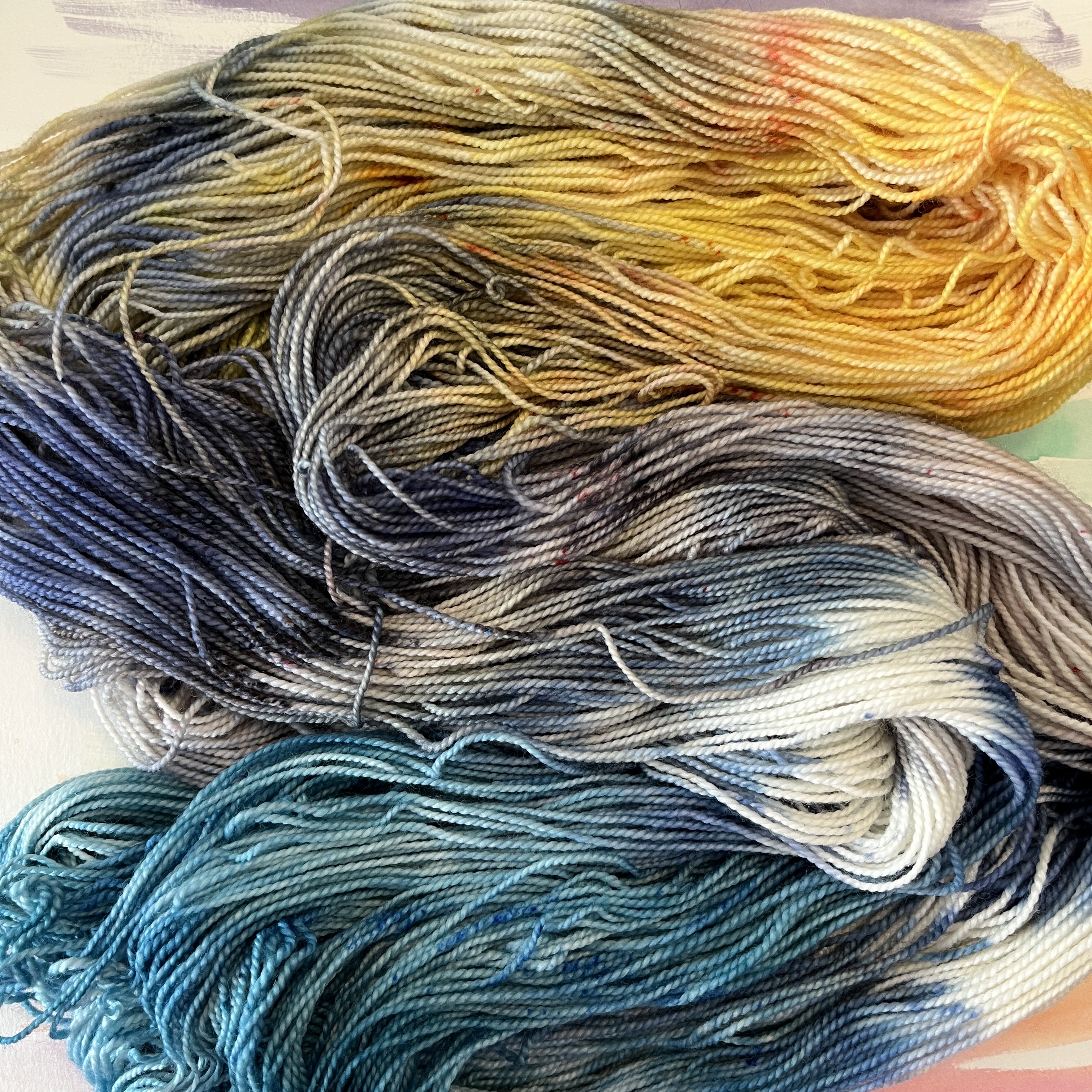 How To Work with Hand Dyed Yarn by Karen Whooley