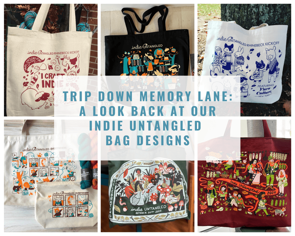 Trip Down Memory Lane A Look Back At Our Indie Untangled Bag Designs