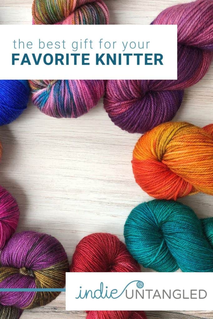 the best gift for your favorite knitter pin